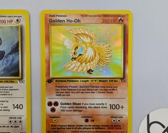 Shadow Lugia & Golden Ho-Oh - Custom Pokemon Card