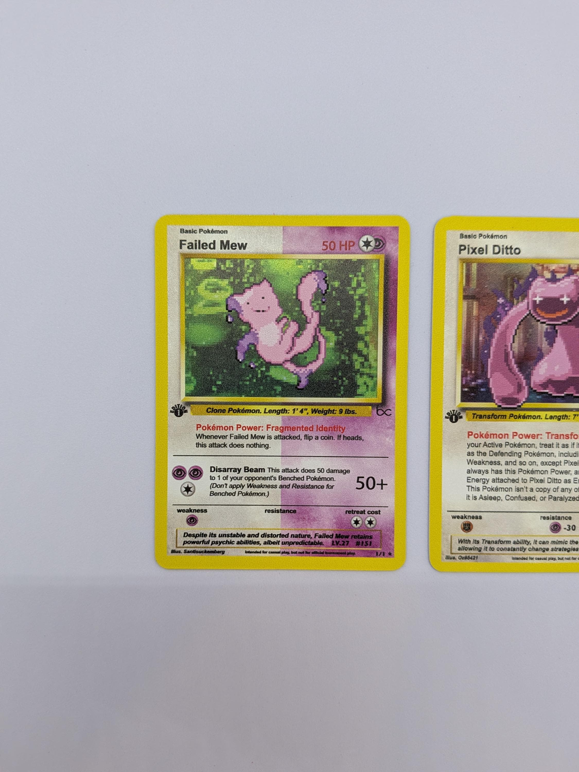 first edition ditto pokemon card Fossil 1st Holo 3/62 Subgrades BGS 9 TBC Games Holo Photos show the exact card you will receive Dutch 1st edition Ditto 3/62