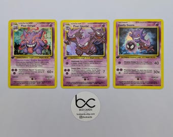 Pixel Gengar, Pixel Haunter, Gastly Goons - Carte Pokemon personalizzate