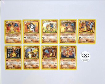 Collezione Charizard - Olografico Arcobaleno - Carte Pokemon personalizzate