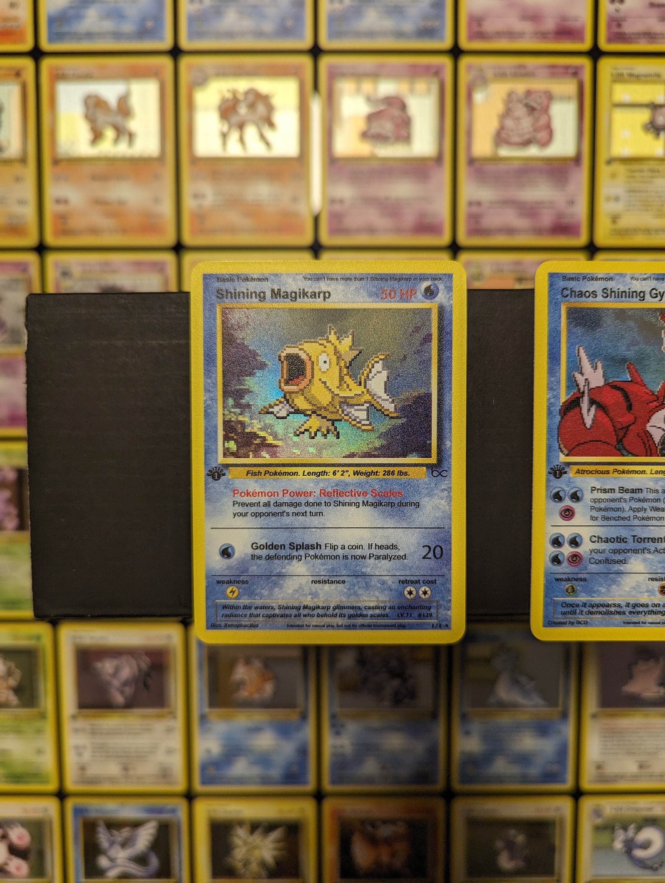 shining magikarp shining gyarados ポケカ I'm getting a shining magikarp and shining gyarados for $60
