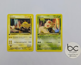 Palworld Grizzbolt e Lifmunk - Carte Pokémon