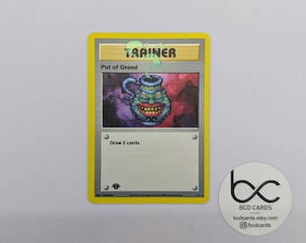 Pentola dell'Avidità - Carta Pokemon personalizzata
