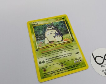Totoro - Custom Pokemon Card - Etsy