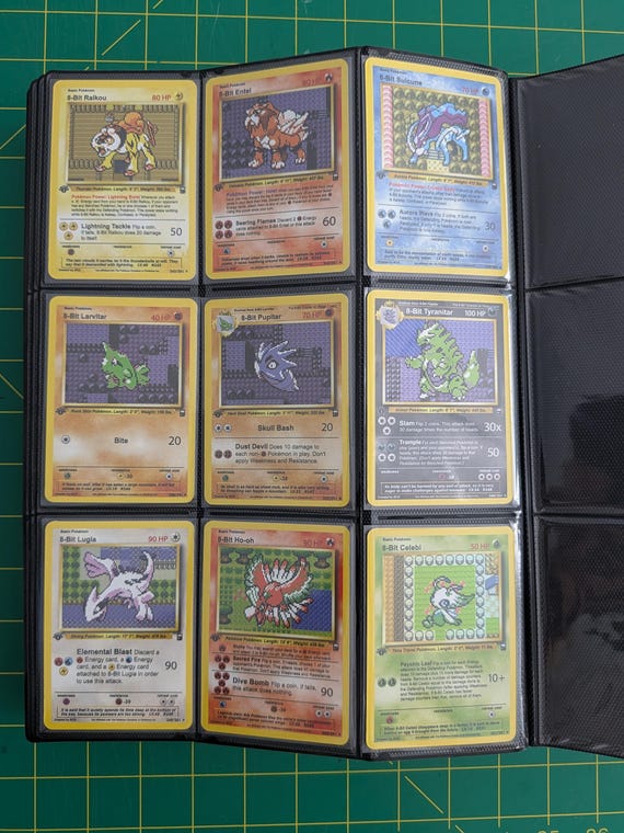Buy 8-bit 100 Full Johto Set (gen2) - Custom Pokemon Cards Online in India - Etsy Buy 8-bit 100 Full Johto Set (gen2) - Custom Pokemon Cards Online in India - Etsy