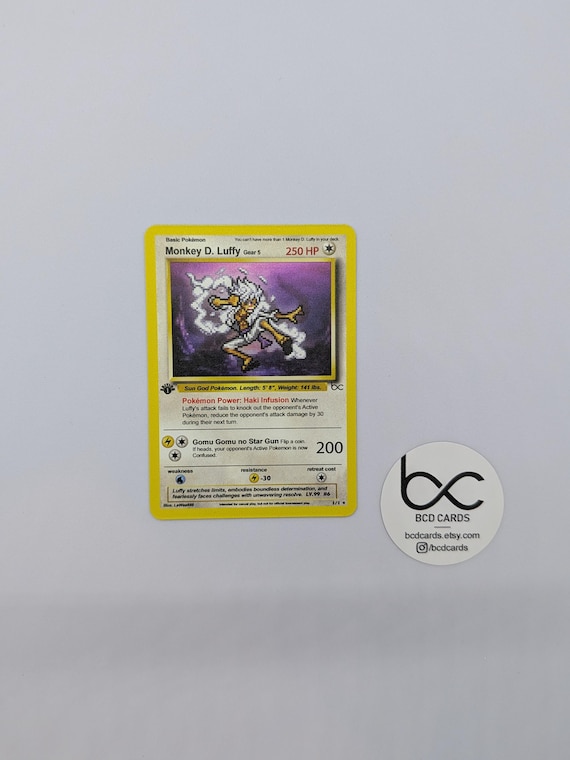 luffy pokemon card Monkey D. Luffy (Gear 5)