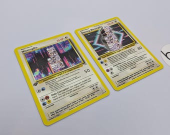 Missingno. & Shining Missingno. - Custom Pokemon Card - Etsy Missingno. & Shining Missingno. - Custom Pokemon Card - Etsy