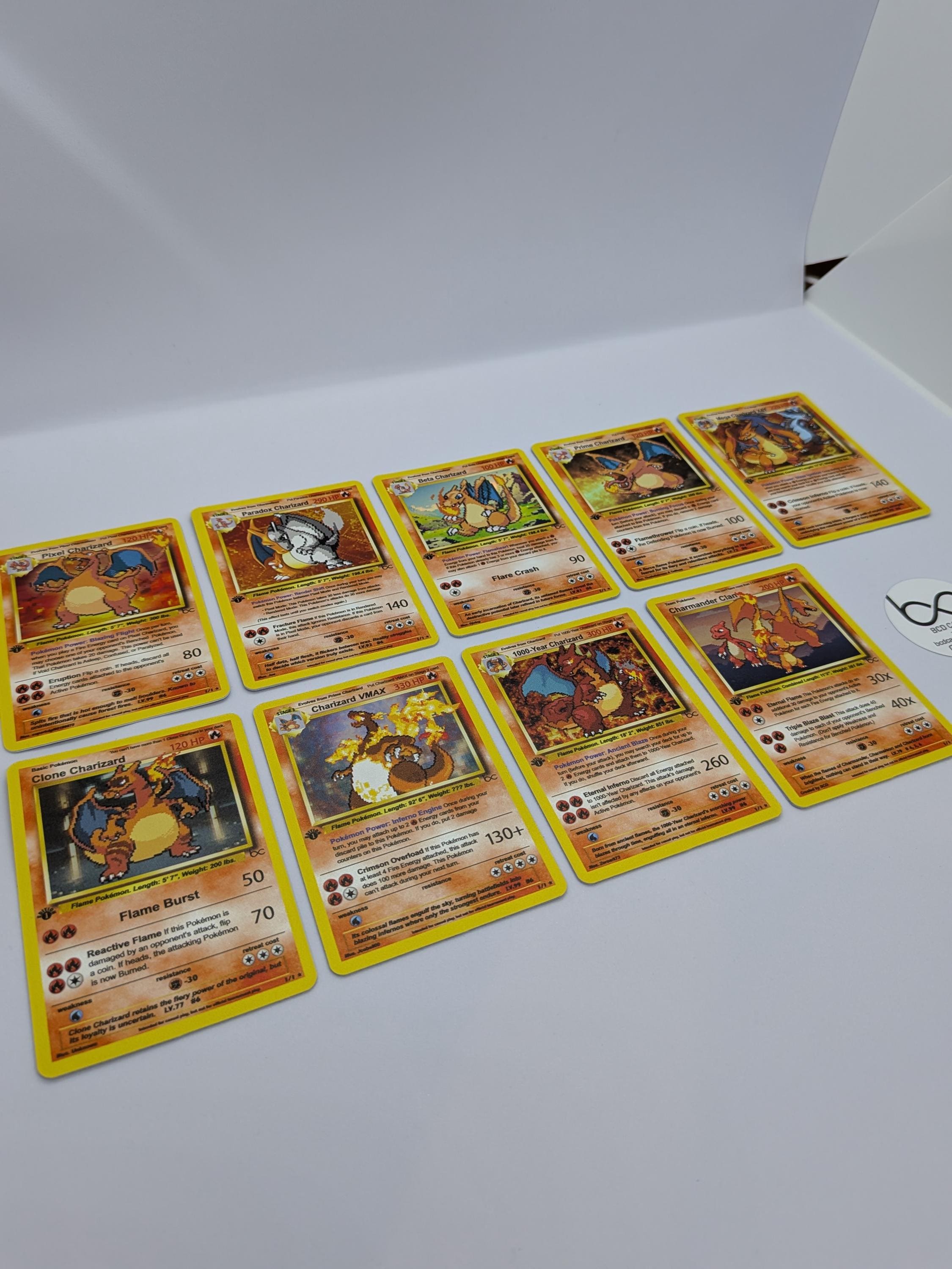 charizard pokemon card lot TCG: ex Premium Collection : Toys & Games This fiery set also comes with 5 Pokmon TCG booster packs and an oversize lenticular card featuring the Flame Pokmon itselfmove the card back and forth to see Charizard ex go on the attack! Mega Charizard X ex Ultra