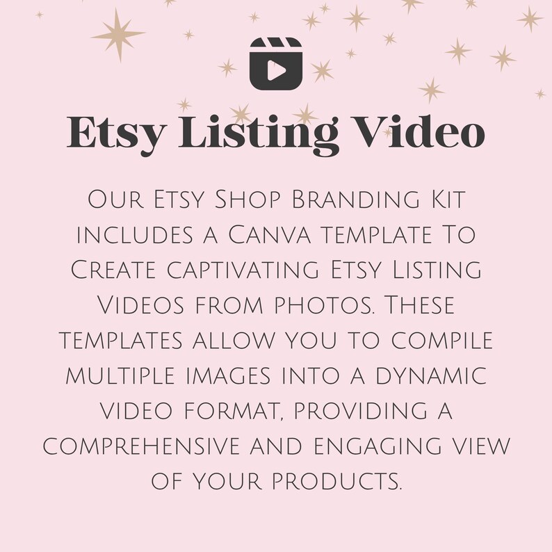 Etsy Shop Kit for Etsy Sellers, Etsy Shop Banners, Shop Icons, Listing Thumbnails, Canva Templates for Etsy Shop, Marble Design, Etsy Shop Setup, Graphics for Small Business