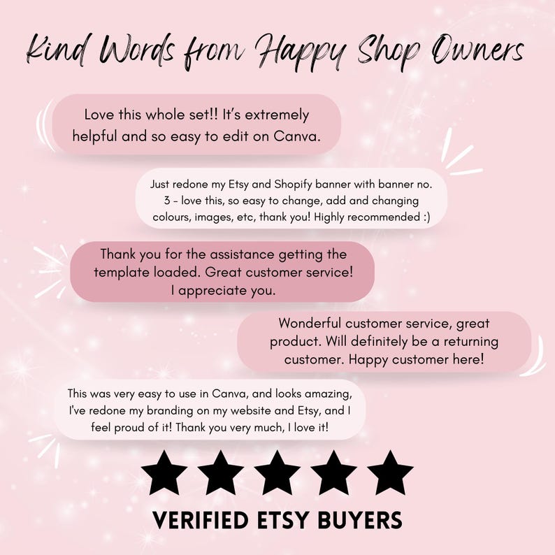 Etsy Seller Branding Kit: Shop Banners, Logos & Branding, Etsy Selling Mockups, Custom Shop Canva Templates, Shop Templates Digital Download image 10