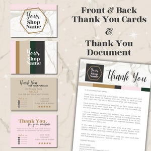 Etsy Shop Kit for Etsy Sellers, Etsy Shop Banners, Shop Icons, Listing Thumbnails, Canva Templates for Etsy Shop, Marble Design, Etsy Shop Setup, Graphics for Small Business