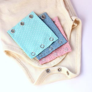 Body extension set of 3 dots cotton