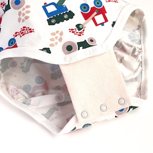 Body extension 1 piece natural organic cotton kbA