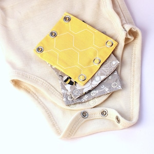 Body extension set of 3 Hummel cotton