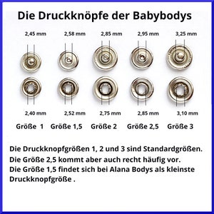 Babybodyverlängerungen Weiss 3 Stück Bild 3