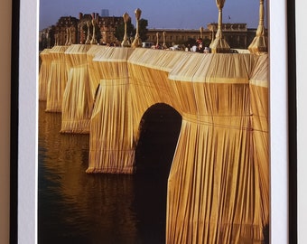 Christo - the Pont Neuf Wrapped, Paris, 1975-85 - Offset