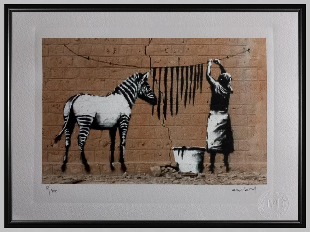 NOT BANKSY ZEBRA WASH アート作品 il_1080xN.7710280606_5ptj.jpg