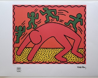 Keith Haring – Lithograph Limited Edition - Untitled