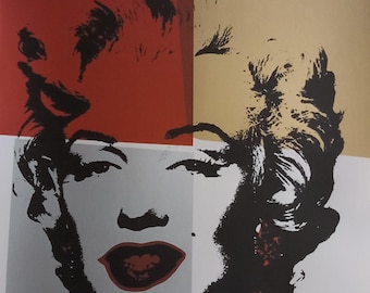アンディウォーホル　プレート Andy Warhol, Marilyn Monroe, Plate Signed Lithograph - Etsy 日本