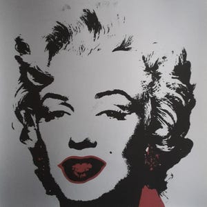 Andy Warhol – Lithographie Marilyn Monroe