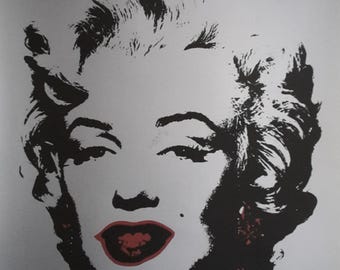 Andy Warhol, Marilyn Monroe, Plate Signed Lithograph - Etsy 日本