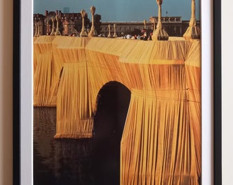 Christo - the Pont Neuf Wrapped, Paris, 1975-85 - Limited Edition