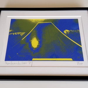 Henk van der Vet – New York – hand signed serigraph - framed