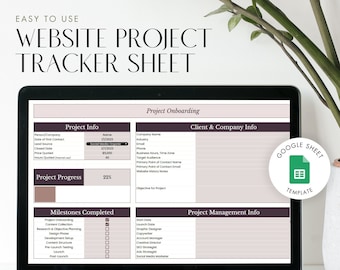 Web Designer’s Ultimate Project Tracker Sheet