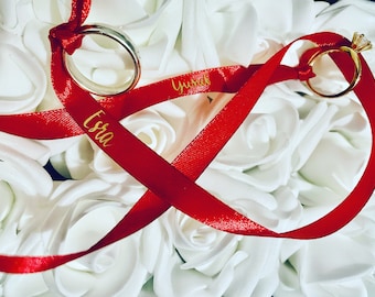 Personalized engagement ribbon