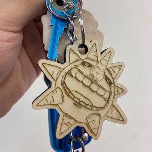 Soul Eater Sun Keychain