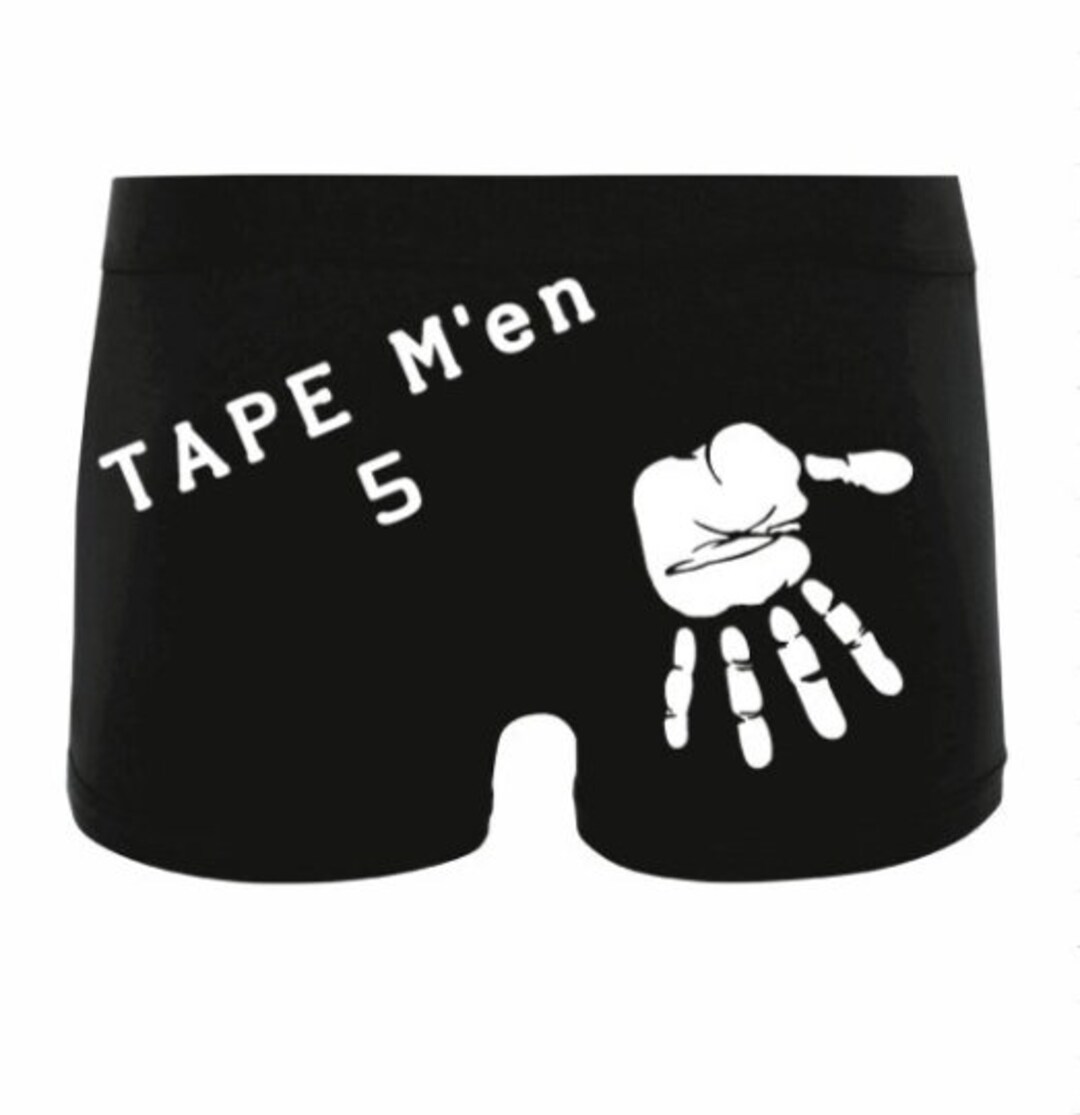 Personalized Boxer tape Men 5 Etsy