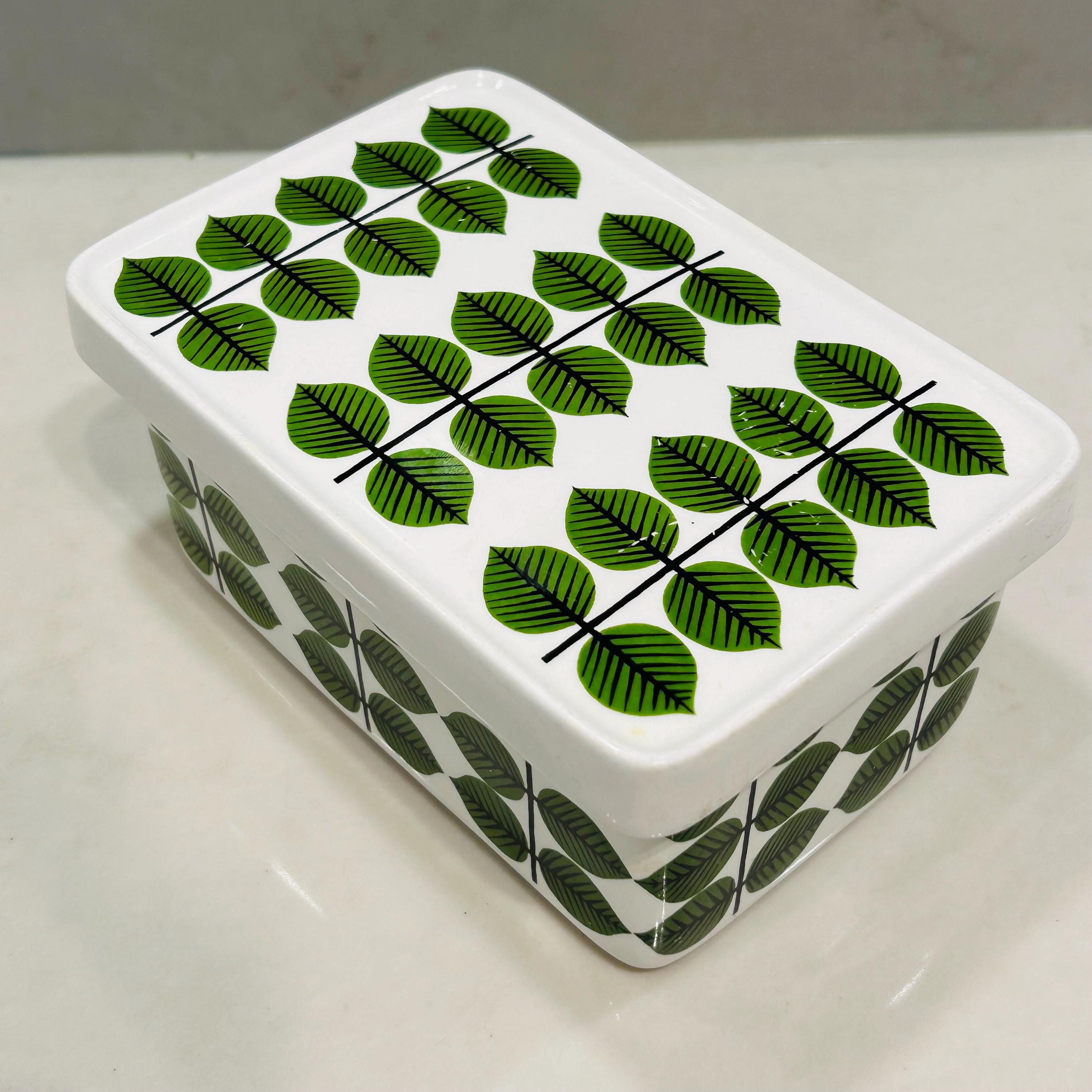 Vintage Swedish Butter Dish - Etsy