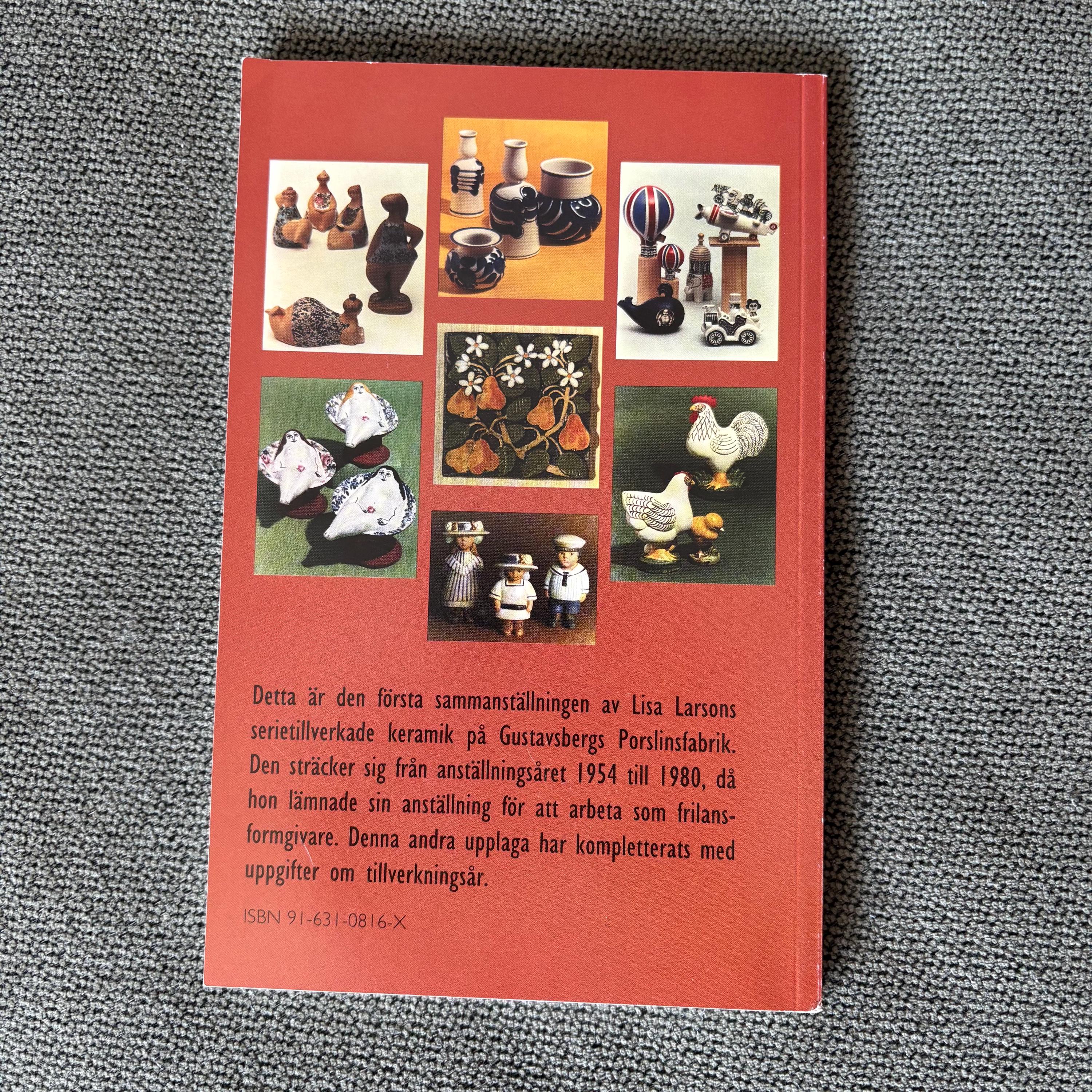 Lisa Larson Ceramics Catalog: Gustavsberg Sweden Porcelain, 1954