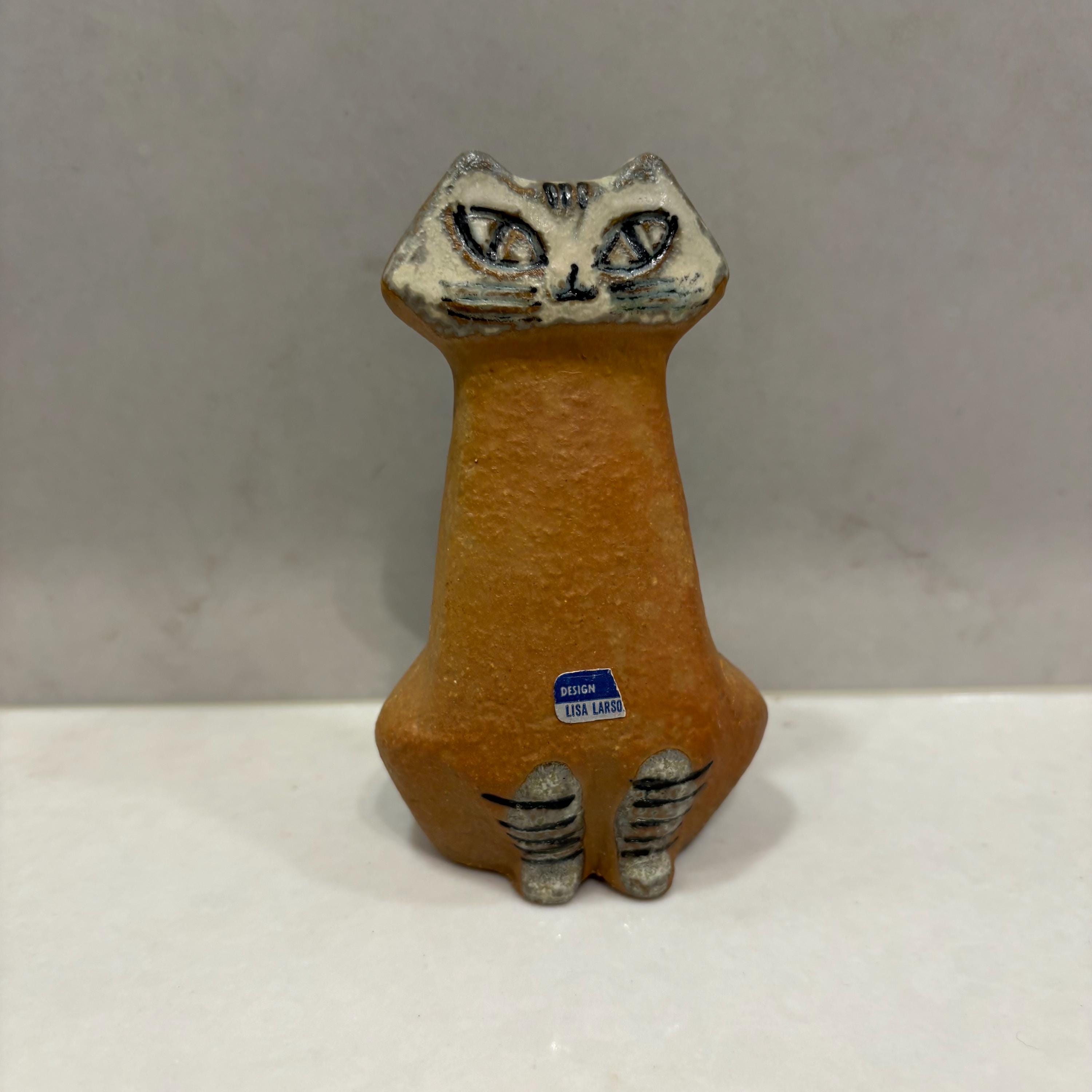 Lisa Larson Cat Lilla Zoo - Etsy