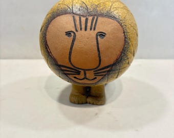 Lisa Larson Miniature Lion Figurine Sweden - Etsy