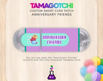 Tamagotchi Smart English Anniversary Friends Card