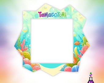 【FindjapanB様ページ】たまごっち パラダイス フェイスプレート計10枚 送料無料 バンダイ Tamagotchi Paradise - Jade Forest タマゴッチ