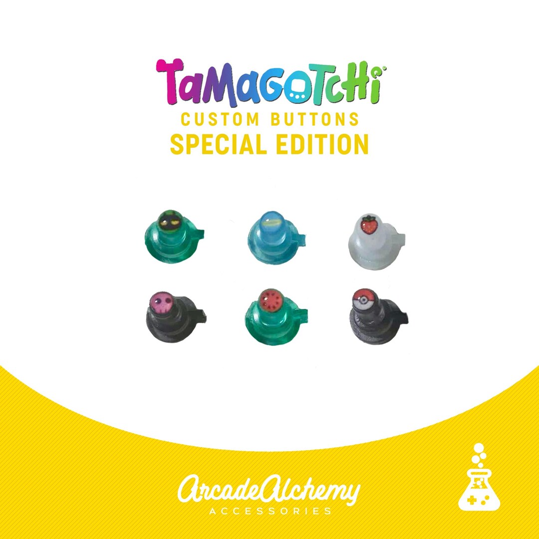 Tama Button Tamagotchi Buttons - Special Edition - Etsy