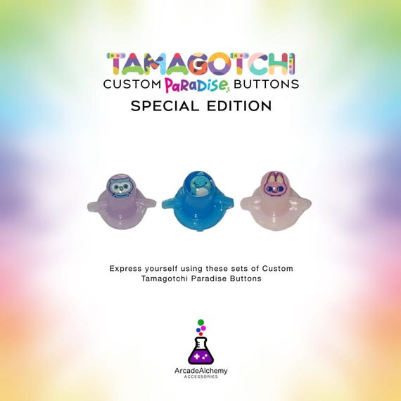 Tamagotchi Paradise Buttons - Special Edition - Etsy