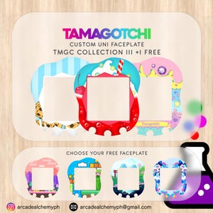 Tamagotchi Uni Faceplate - TMGC Collection III +1 FREE