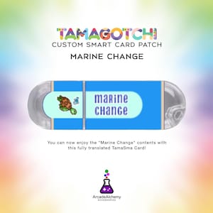 Tamagotchi Smart English Marine Wechselkarte