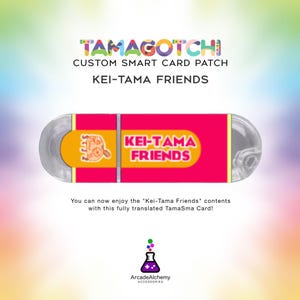 Carte d'amis anglaise Smart Kei-Tama Tamagotchi