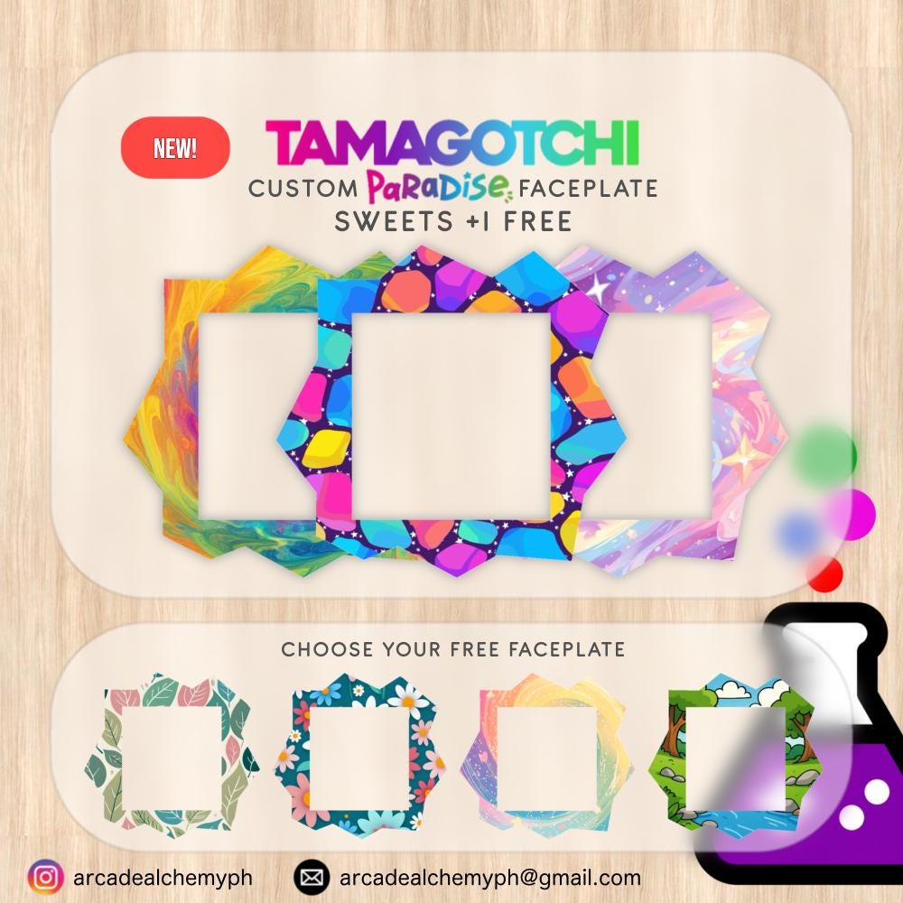 FindjapanB様ページ】たまごっち パラダイス フェイスプレート計10枚