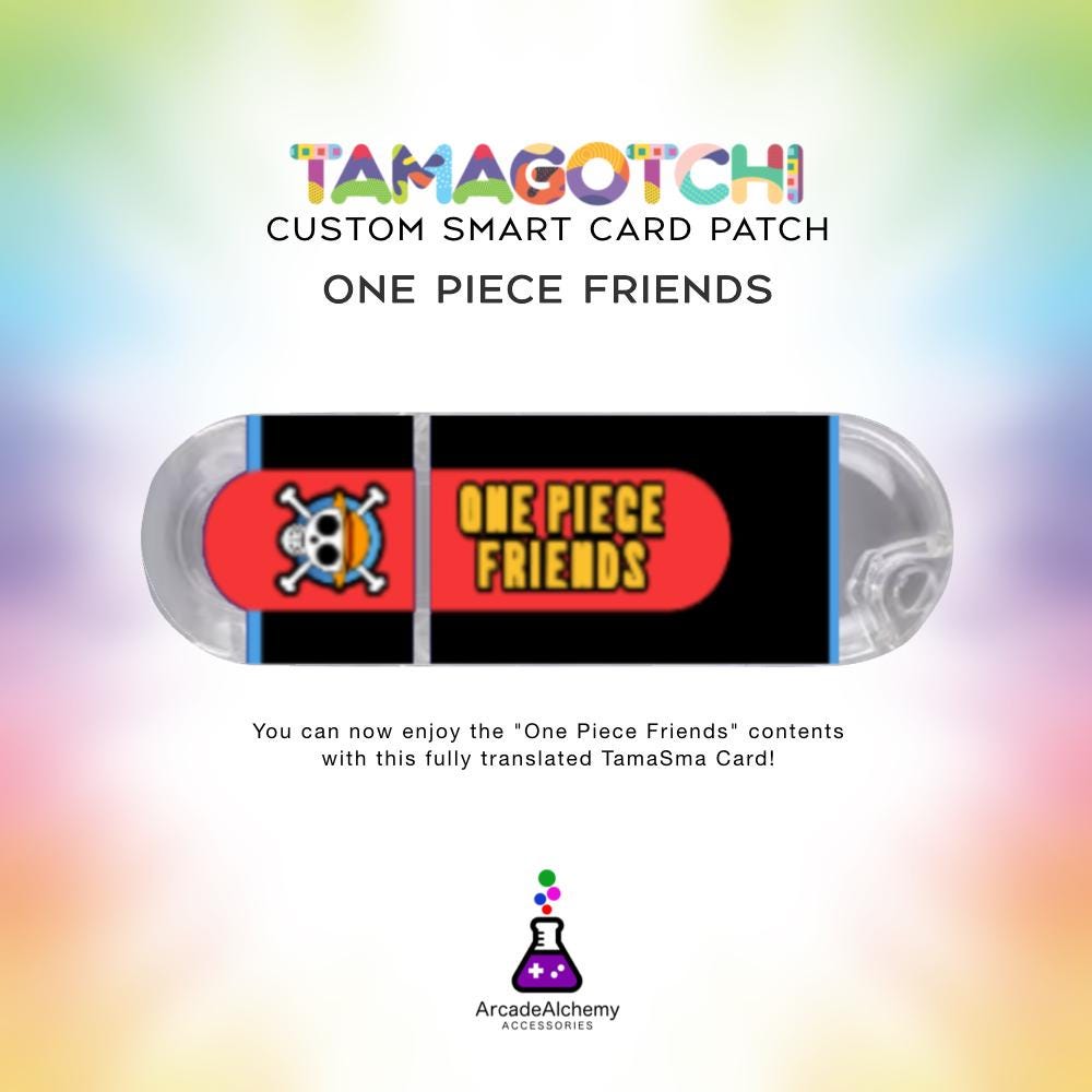 Tamagotchi Smart English One Piece Friends Card - Etsy