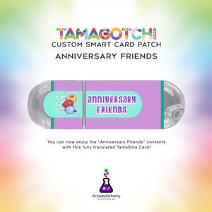 Tamagotchi Smart English Anniversary Friends Card