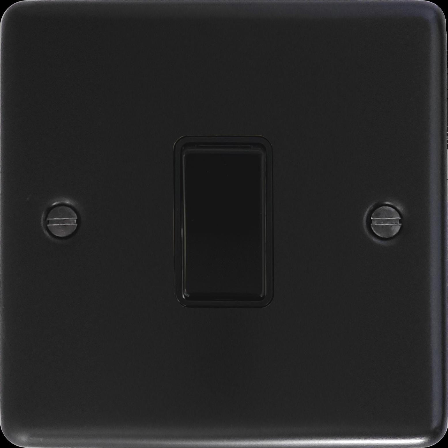 Matt Black Light Switch (1 Gang/black Switch) - Etsy