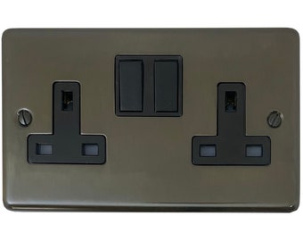 Contour Medium Bronze Double Socket