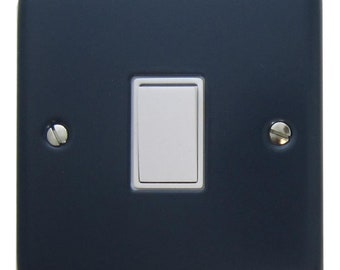 Blue Light Switch (1 Gang/White Switch)