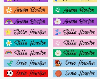 Name Labels - Personalized and Waterproof