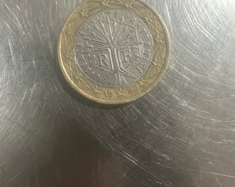 Eine seltene 1-Euro-Münze aus Frankreich